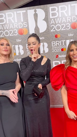 S Club 7 (@sclub7) are bringin' it all back at the #BRITs 🪩🥳 Are we getting new music? 🕺🏻 Could S Club Juniors be getting involved? 👀 Check out S Club's ✨big✨ announcement next Monday February 13 at 7pm on The One Show (@bbctheoneshow) 😉 #SClub7 #SClub | Official UK Charts