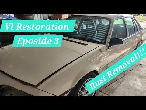 Holden Vl Commodore Restoration Rust Removal Fast and Cheap