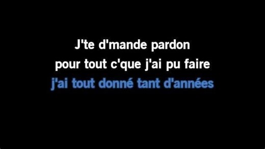 Karaoke Pardon - Ridsa - CDG, MP4, KFN - Karaoke Version