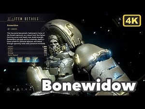 warframe how to get bonewidow