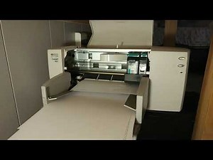 HP Deskjet 842 Internals in Operation