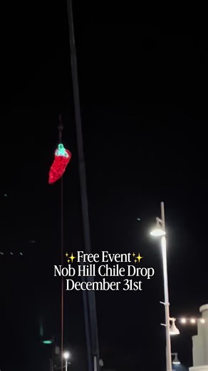 The most New Mexican way to celebrate the new year 🌶️ Come see the Nob Hill Chile Drop to ring in 2026!