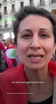 Vigil held in Madrid for victims of Israeli strikes on Lebanon