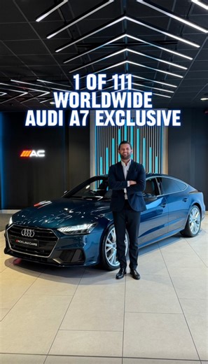 1 of 111 Audi A7 Exclusive 🔵 2020 (70) Audi A7 2.0 40TDI S-Line Exclusive Live Priced at £31,990 - Buy & Reserve Online - Contact Paddy on 07827916137 or Business WhatsApp us on 07724101010 📲 1 of only 111 worldwide & only 40 for the UK market, this ultra limited edition A7 was designed to be a true showcase of Audi’s Exclusive Programme. Showcased in Audi Exclusive Galaxy Blue Metallic with Audi Super Sport Valcona Leather Seats in Diamond Silver, Havana Brown Stitching, Havana Brown Alcantar