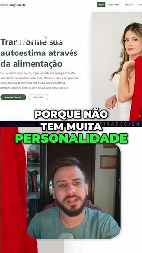 Página feita com IA é uma grande PORCARIA