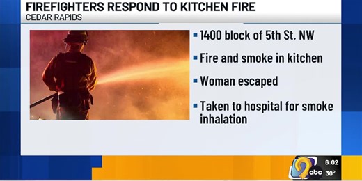 Crews extinguish Saturday morning house fire in Cedar Rapids