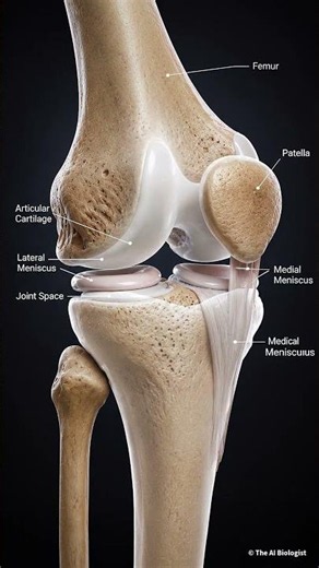 Inside the Human Knee Joint 🦵 | 3D Anatomy Animation | NEET & MBBS