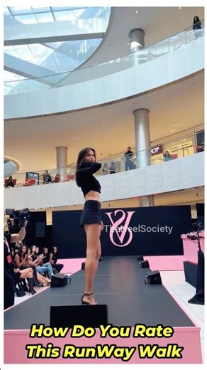 Victoria’s Secret High Heel Runway Walk Interview 👠 Model Secrets #shorts