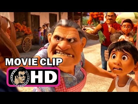 COCO Movie Clip - Grandma VS Mariachi (2017)