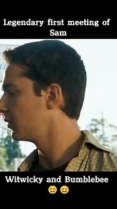 Legendary first meeting of Sam Witwicky and Bumblebee 😊😊 #movies #movie #movietime #movieclips #movienight #fypシ #funny #comedy #transformers | MovielensfromHome