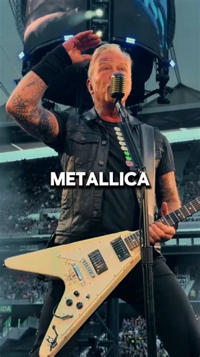 Metallica’s frozen world record! 🧊 Only band to play all 7 continents. 🤘 #metallica #rock #shorts
