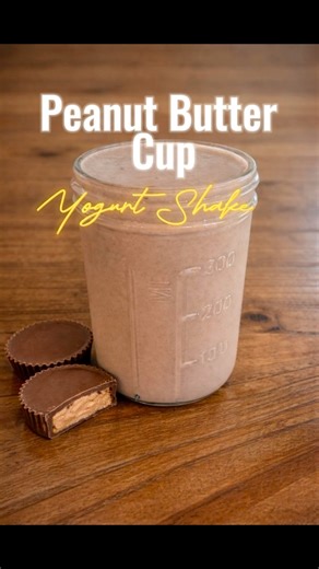 🍫🥜 Reese’s Peanut Butter Cup Yogurt Shake Does it taste exactly like a Reese’s? Obviously not. But it comes with way more protein. 💪 My Macros (as made): 🔥 ~265 calories 💪 ~35g protein 🍞 ~15g carbs 🥜 ~5–8g fat What’s in it: – Reduced-fat Greek yogurt – Unsweetened cocoa powder – PB2 (powdered peanut butter) - Vanilla extract - Sweetner (I use equal) - Ice n water Want MORE protein? ➡️ Add ½ scoop whey or use nonfat Greek yogurt Want it creamier / higher fat? ➡️ Swap PB2 for 1 tbsp real pe