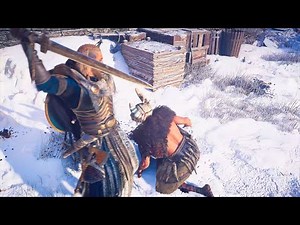 Assassin's Creed Valhalla has BRUTAL finishers