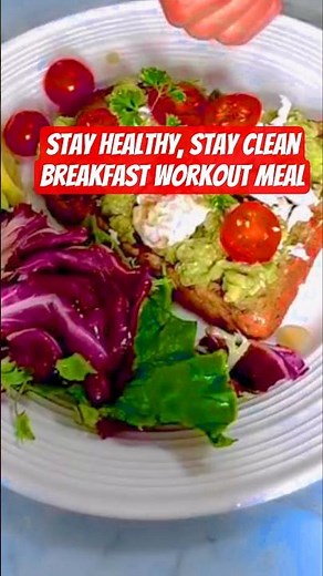 🔥 Quick Healthy Protein Workout Breakfast Meal