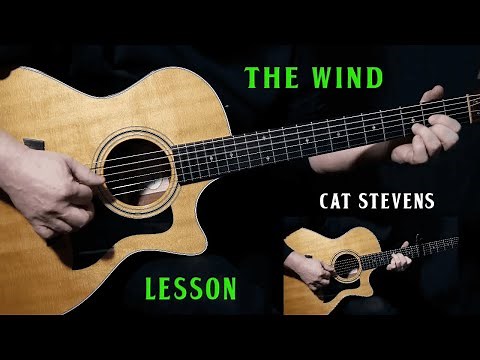 how to play "The Wind" on guitar by Cat Stevens/Yusuf Islam on guitar - guitar lesson tutorial