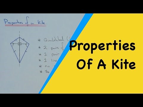 Mathematical Properties Of A Kite (Math Facts).