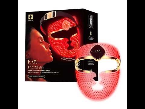 FAQ 202 Plus LED Face Mask Review ✨ 8-Color Light Therapy for Glowing Skin | Worth It?