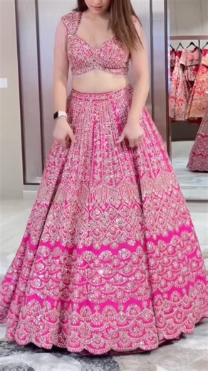 🙋‍♀️New Bridal Lehenga Design#shorts​ #fashion​ #lehenga​ #lehengacholi​ #youtubeshorts​ #trending"