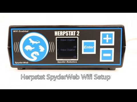 How to connect the Herpstat SpyderWeb to your home netwwok. (Firmware 5.0+)