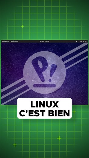 Dovacre on Instagram: "« Linux c’est compliqué » ? Regarde cette vidéo 👇 J’ai juste installé Pop!_OS, et tout marche direct : 🔥 Interface clean ⚙️ Mises à jour en un clic 🎮 Steam & Discord dispo direct 🖥️ Et le tout sans terminal 😎 Franchement, Pop OS c’est une pépite. #linux #popos #informatique #tech #opensource #geeklife #customlinux"