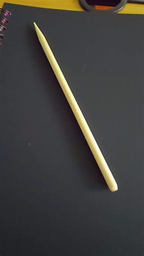 Drawing a Flower on Scratch Paper