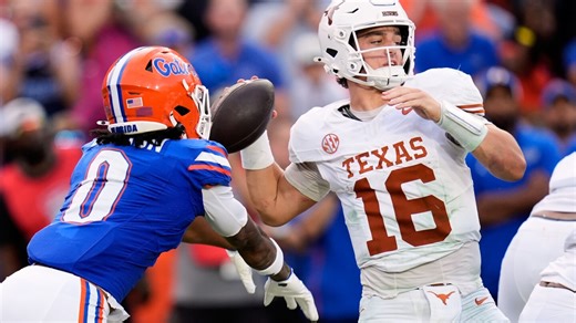 QB Arch Manning delivers more mistakes in the latest road loss for No. 9 Texas
