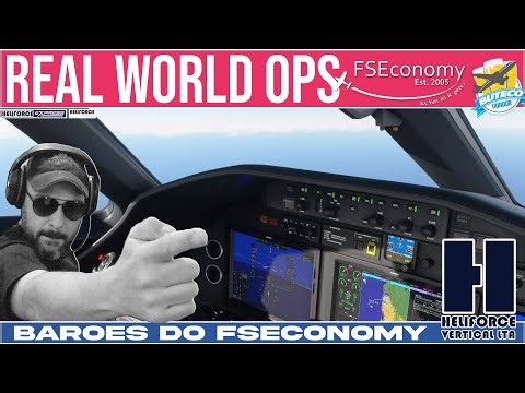 🔴LIVE FS2020 - BARÕES DO FSEconomy | REAL WORLD OPS (EP.25)