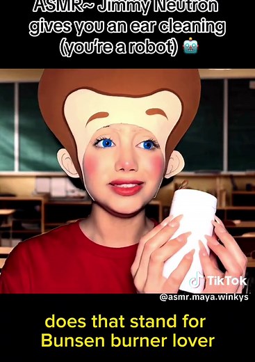 ASMR Ear Cleaning with Jimmy Neutron's Robot Fun