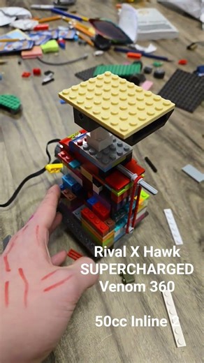 @hawkmotors2026 New SUPERCHARGED Alien 360! 50cc Inline-2 (lots of hp!)