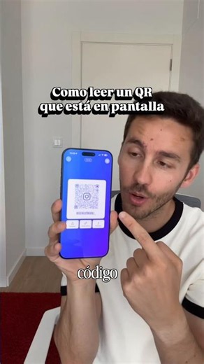 How to SCAN a QR code on my iPhone screen ✨ Trick