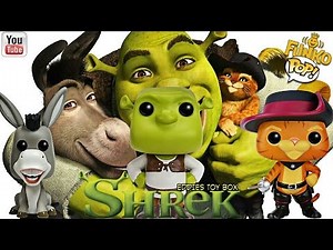 Dreamworks Shrek: Shrek, Donkey and Puss N Boots Funko Pop! Review!