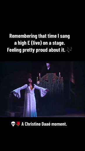Christine Daaé Singing High E | Phantom of the Opera