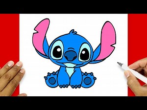 How To Draw Stitch | Stitch Drawing Easy Cute - Videos For Kids