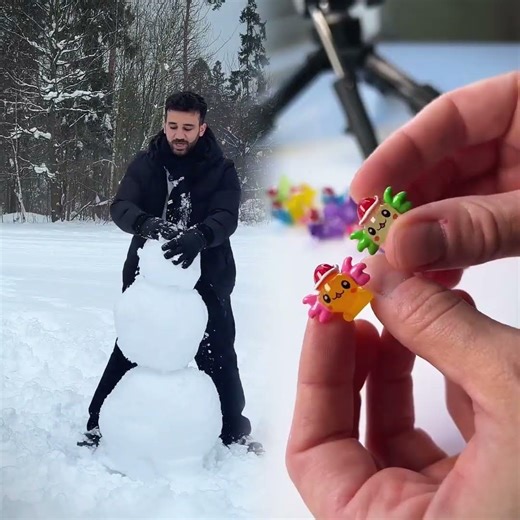 كم بدك وقت لتعمل رجل ثلج؟