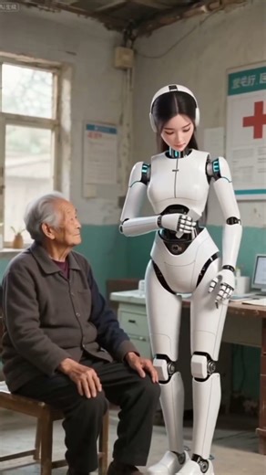 Humanoid Robot Nurse Shocks Everyone! 🤖🩺 Future Is Here! #robot #aiart #ai #artificialintelligence