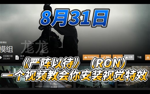 严阵以待，一个视频教会你如何安装eshade，如何应用视觉模组