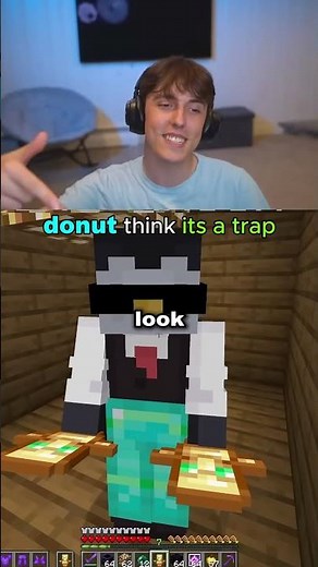 DR.donut thinks it's a trap 😭 #shorts #short