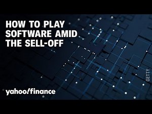 Software stocks are selling off. Here's how to play them.