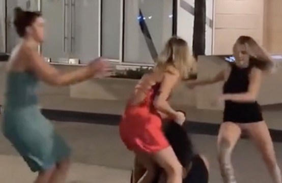 Street Brawl: These Chicks Were Going At It!