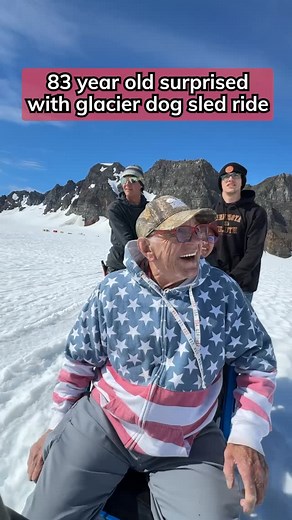441K views · 34K reactions | I never thought a dog sled ride on a glacier in Alaska was something I could do and I’m so grateful I was able to. Those puppies were so adorable too 凉What an awesome experience!!! Never in a million years did I think this is something I’d be able to do. #grateful | Patriotic Kenny | Facebook