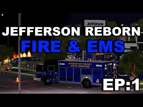 Jefferson Reborn (EP:1) ROBLOX - CARS ON FIRE!