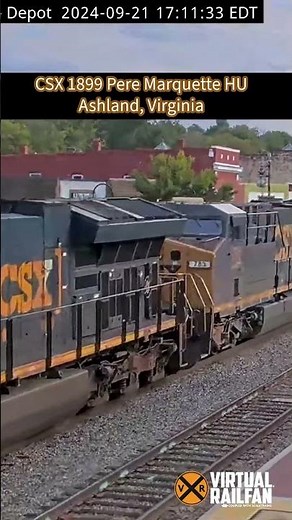 CSX 1899 Pere Marquette HU Ashland, Virginia