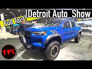 These Are ALL The Best ( And Worst ) New Cars And Trucks of The 2022 Detroit Auto Show!