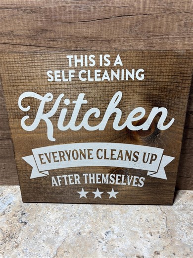 Funny Kitchen Sign, Hand Painted Wooden Sign, Home Decor - Etsy
