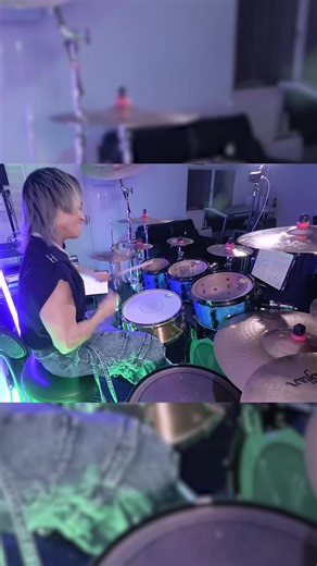 Crossfaith 'Gimme Danger': Dynamic Drum Cover Performance