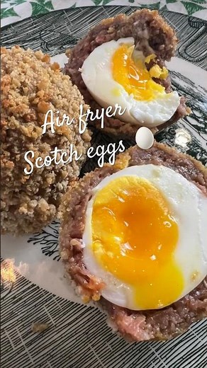 MIND BLOWING Air Fryer Crispy Scotch Eggs You Need To Try!