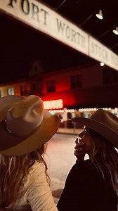 A Night Out in the Stockyards: A Tale as Old as Time! 🍻 Send this to your crew and let the spirit of Cowtown take care of the rest! From live music to cold drinks and unforgettable memories, a night in the Stockyards never gets old. 🤠🎶 Know before you go–explore over 40 restaurants and bars right from your phone with the FWS App– available in your app store and at fortworthstockyards.com/fwsapp. 📷: HT Traditions, @cowgirltennis | Fort Worth Stockyards Station