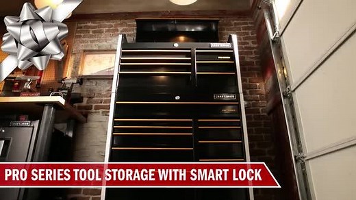 The Craftsman Pro Series Tool Storage with Smart Lock. The perfect gift to add to someone's garage, and also the perfect place in the garage to hide gifts. http://po.st/cu0DgL | Craftsman
