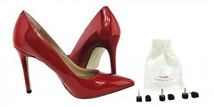Scarlet Heel Tip: Replacement Dowel Shoe Repair to Increase Shoe Life & Reduce Noise