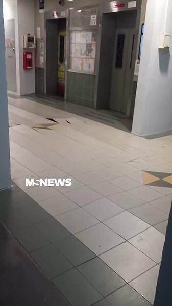 1.6M views · 4.7K reactions | A canvas sheet has been placed on the lobby floor so that residents can still use the lifts. Read more here: https://mustsharenews.com/choa-chu-kang-tiles/ | Mustsharenews.com | Facebook